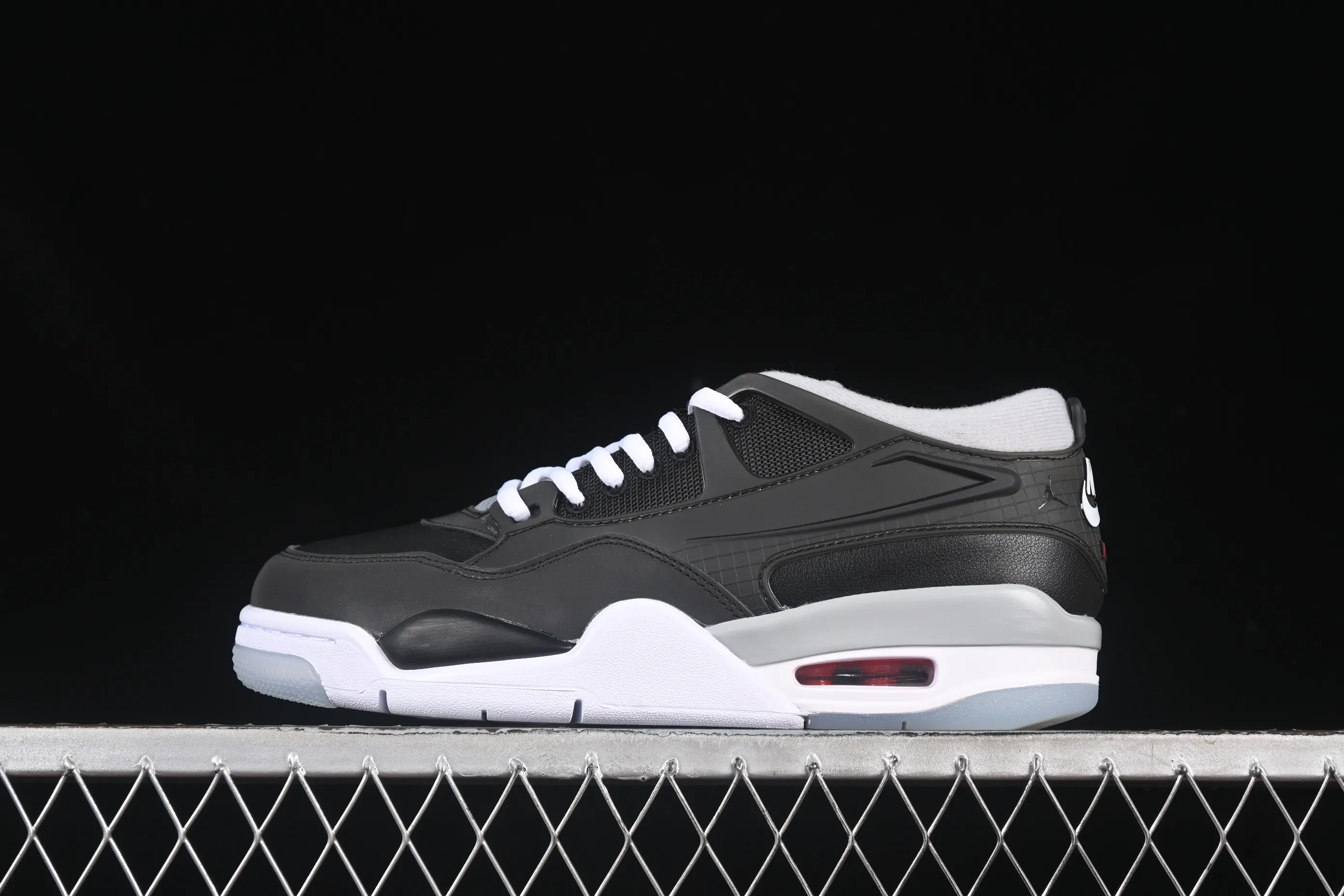 All categories Air Jordan Jordan series basketball shoes Air Jordan 4 Air Jordan 4 "Remastered" AJ4 Joe 4 remake black gray white HV5184-010